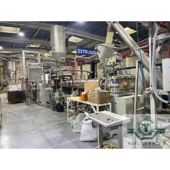 PET sheet extrusion line