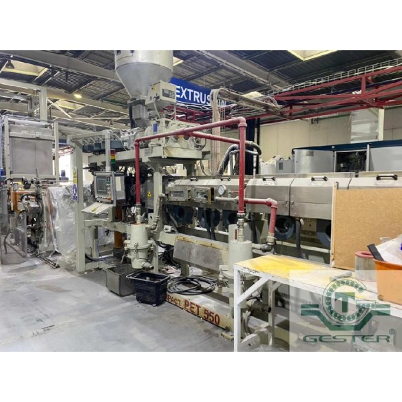 PET sheet extrusion line