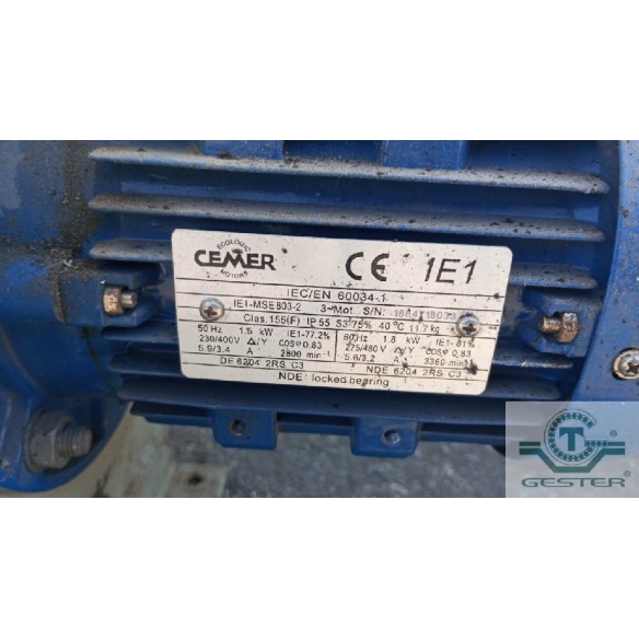 Aspirateur centrifuge pour transport de solides