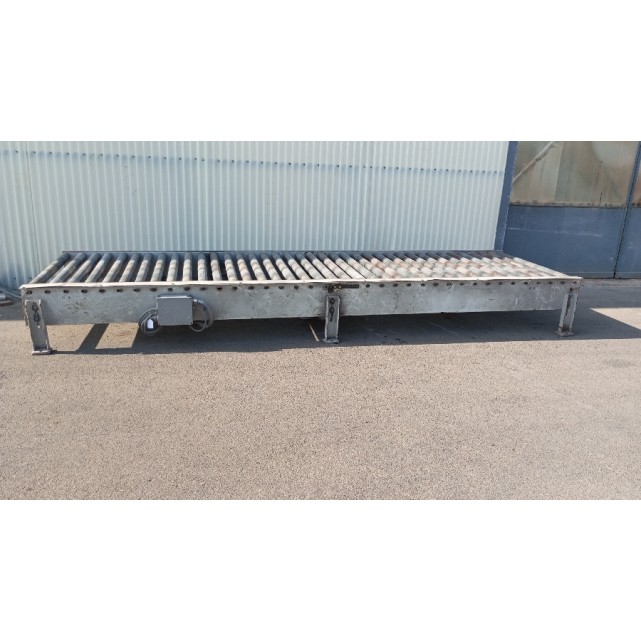 Powered roller conveyor belt