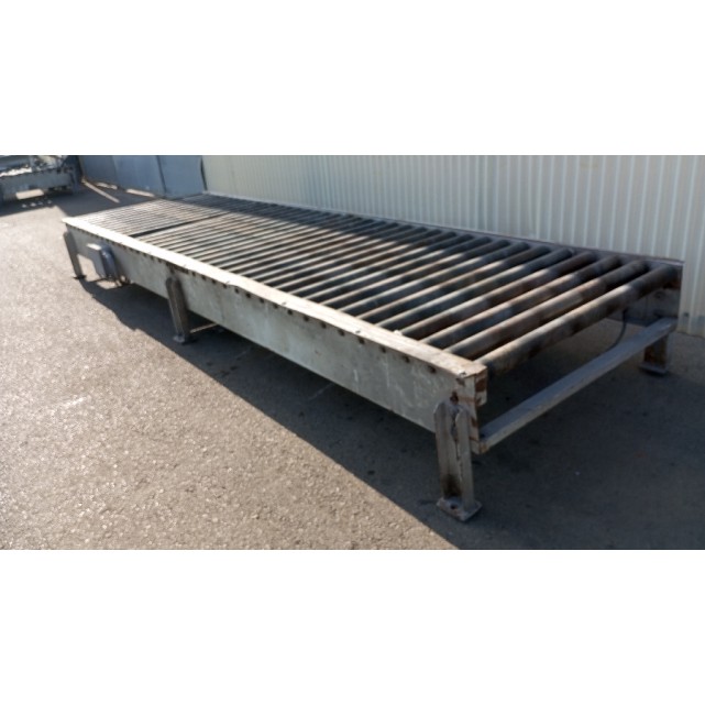 Powered roller conveyor belt