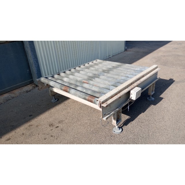 Powered roller conveyor belt 1,5 meter
