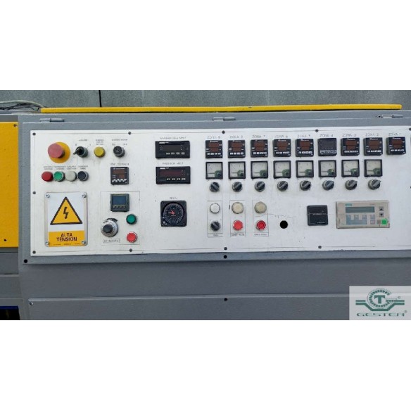 Extruder double spindle