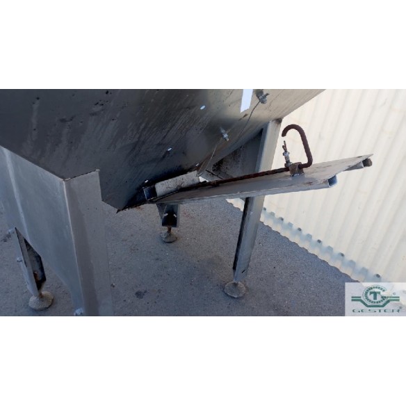 Stainless Steel Hopper 1.5 x 1.15 m x 0.75