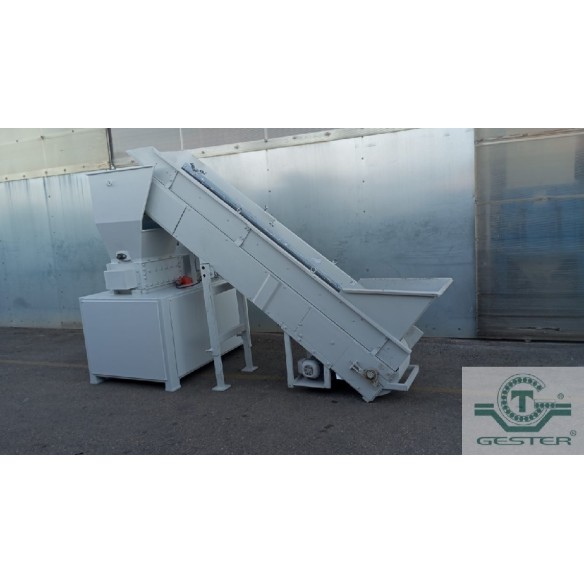 Broyeur Déchiqueteur 2 axes 500 x 400 mm