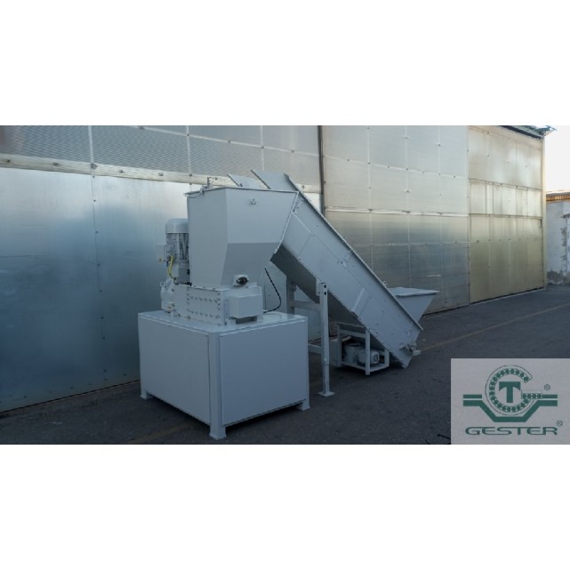 Broyeur Déchiqueteur 2 axes 500 x 400 mm