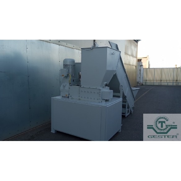 Broyeur Déchiqueteur 2 axes 500 x 400 mm