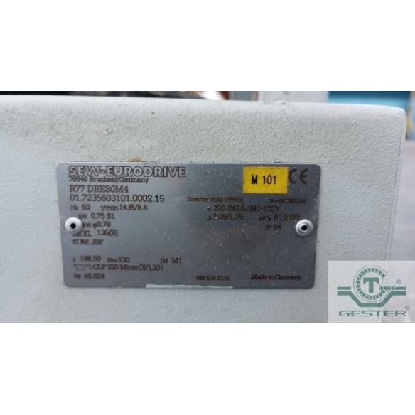 Broyeur Déchiqueteur 2 axes 500 x 400 mm