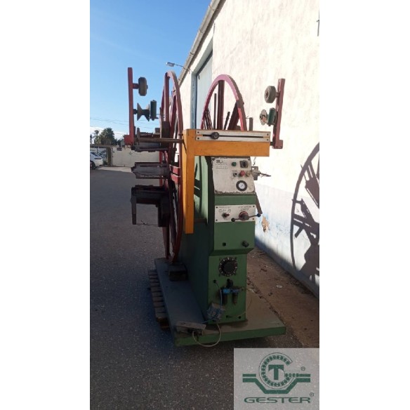 Double-reel tube coiler Double-reel tube coiler