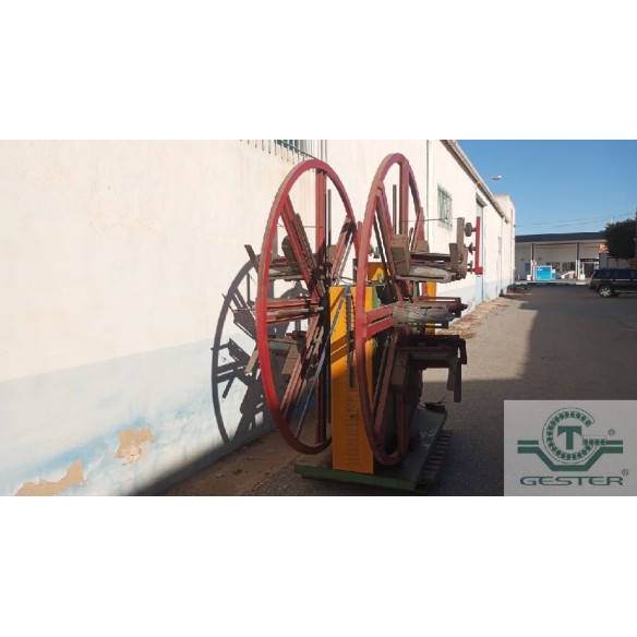 Double-reel tube coiler Double-reel tube coiler