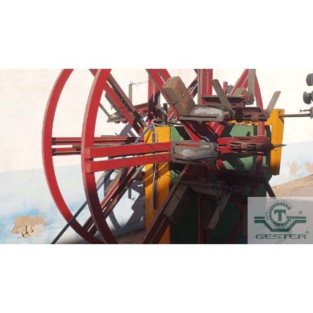 Double-reel tube coiler Double-reel tube coiler