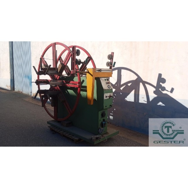 Double-reel tube coiler Double-reel tube coiler