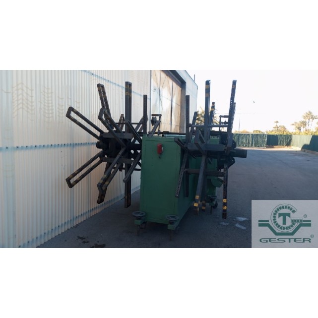 Double-reel tube coiler Double-reel tube coiler