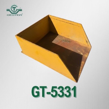 Hopper for forklift truck