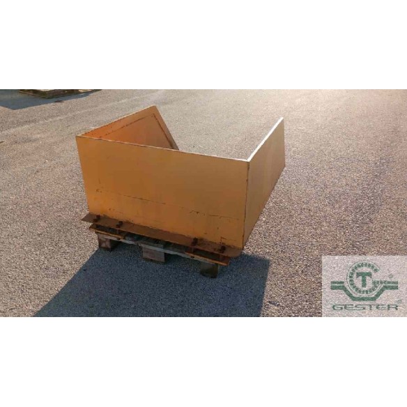 Hopper for forklift truck