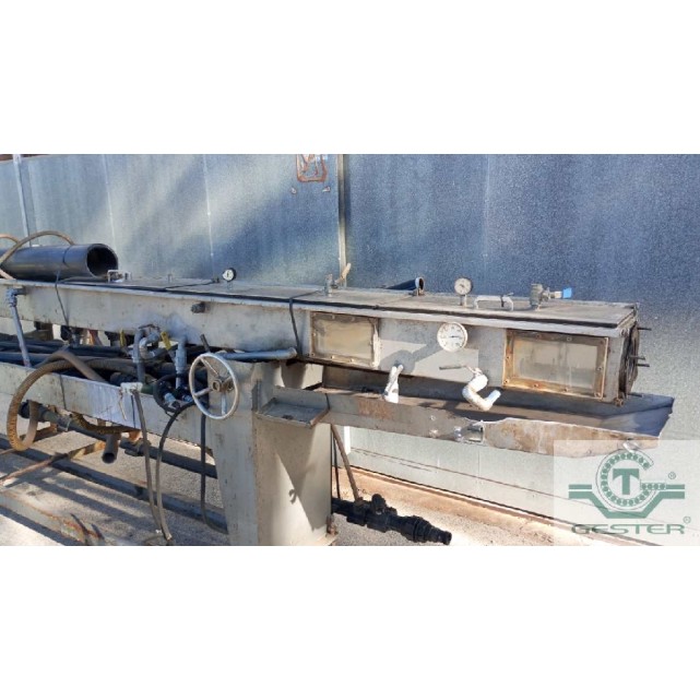 Cooling vacuum tank
