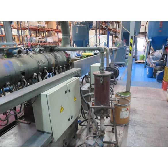 Extrudeuse bivis corotatives