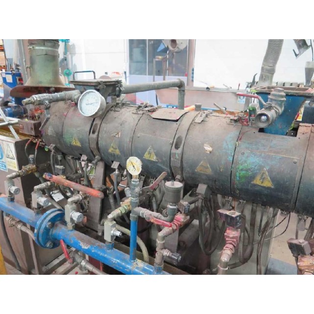 Extrudeuse bivis corotatives