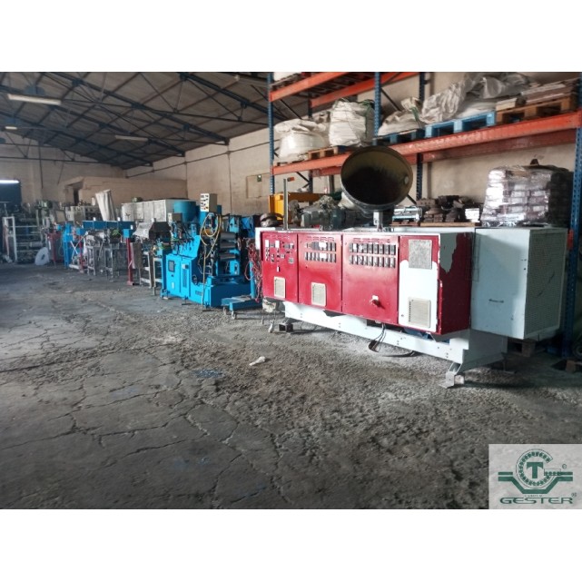 Ligne d'extrusion de feuille PVC