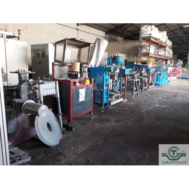 Ligne d'extrusion de feuille PVC