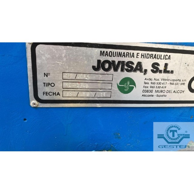Automatic baling press