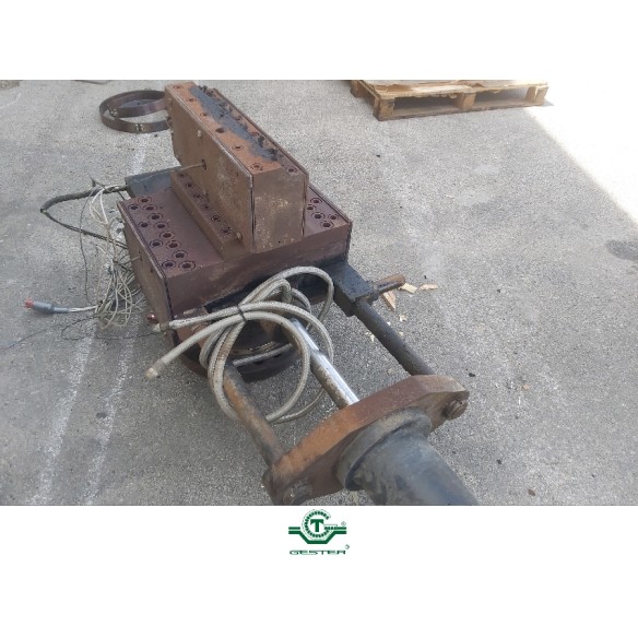 Hydraulic filter changer