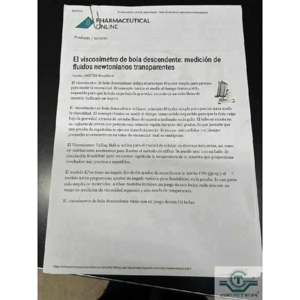 Viscosimètre