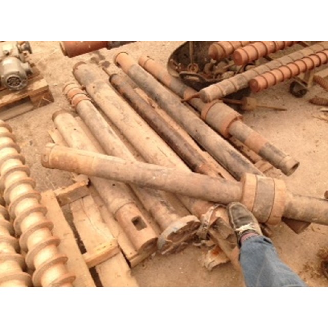 Barrel and screw for extruder