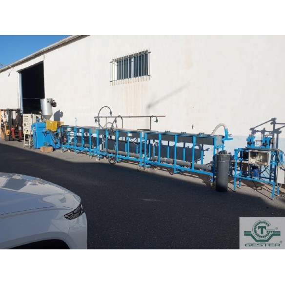 Extrusion line for 3D monofilament