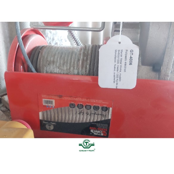 New electric hoist