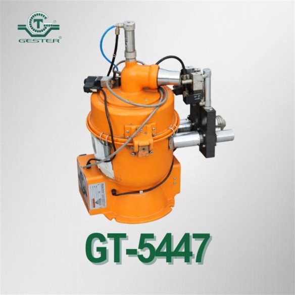 Pneumatic material loading receiver