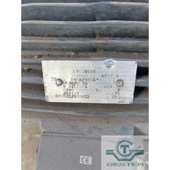 Foot-mounted motor
