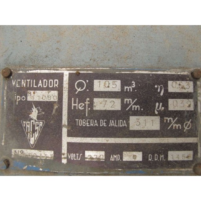 Medium-pressure centrifugal fan