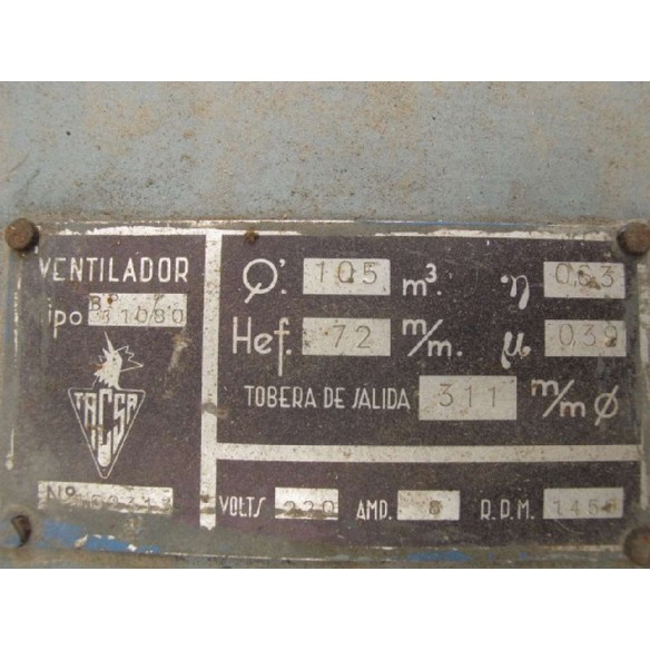 Medium-pressure centrifugal fan