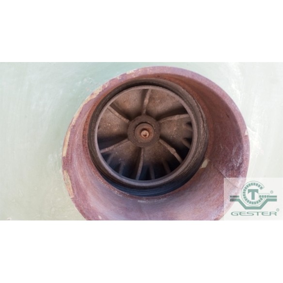 High-pressure centrifugal blower