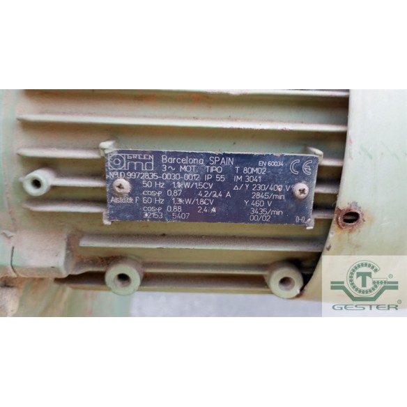High-pressure centrifugal blower