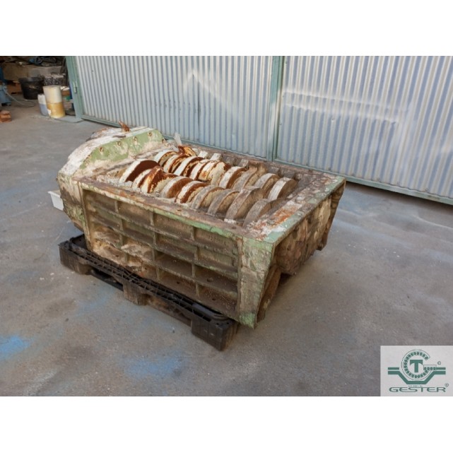 Broyeur Déchiqueteur 2 axes 1000 x 750 mm