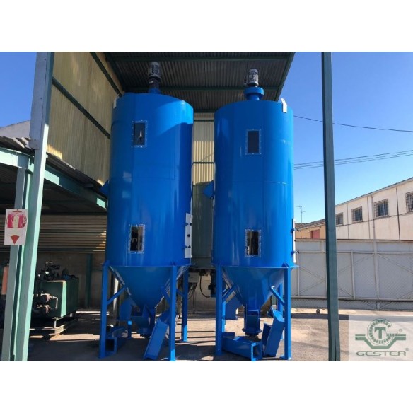 New mixing silo