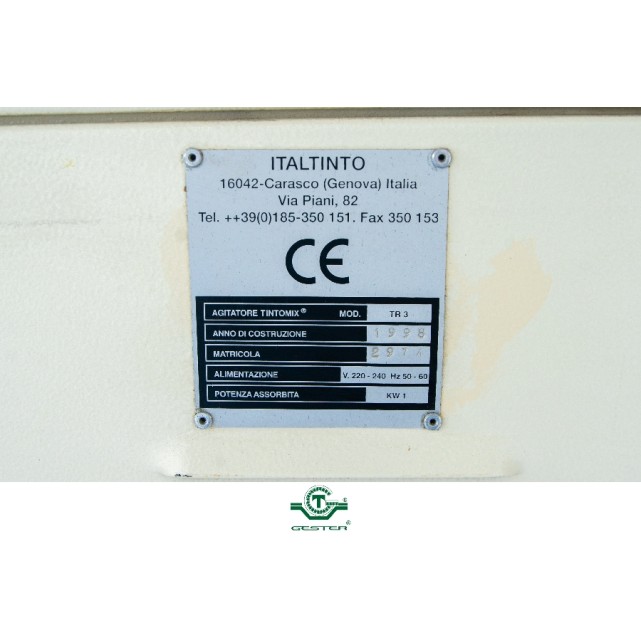 Machine tintométrique