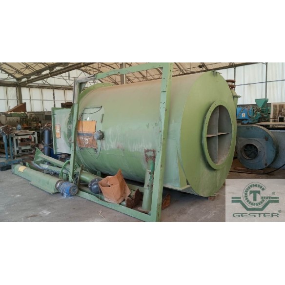 Mixing buffer silo