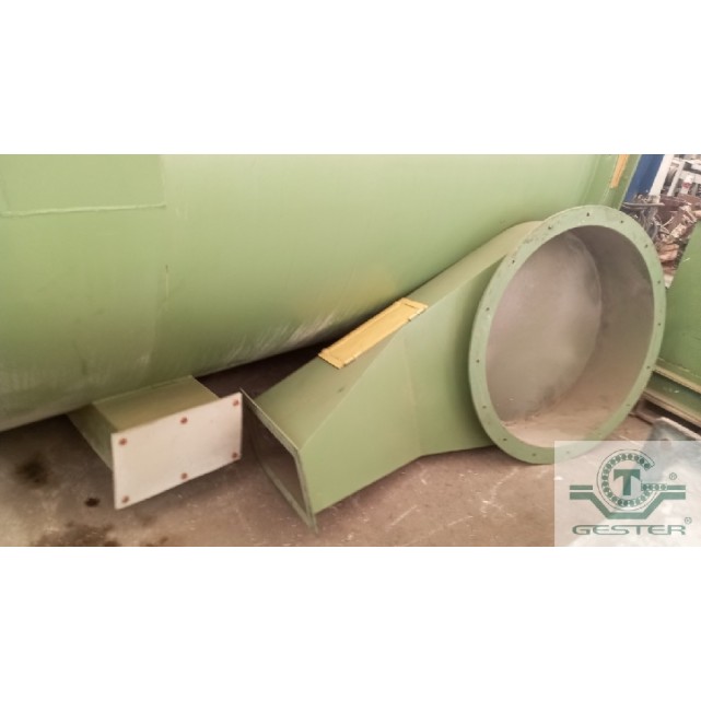 Mixing buffer silo