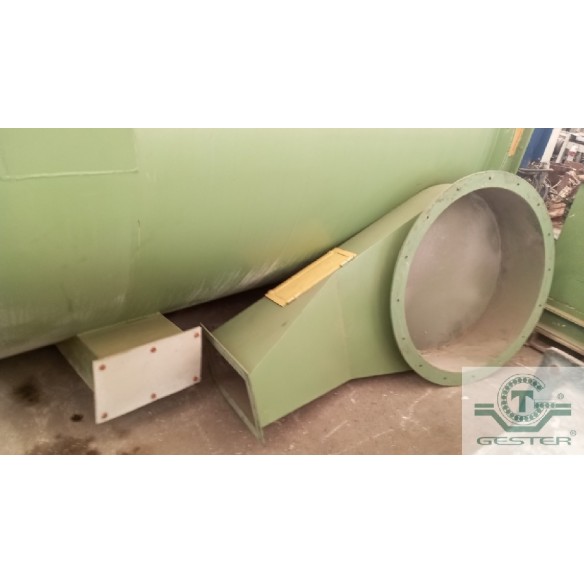Mixing buffer silo