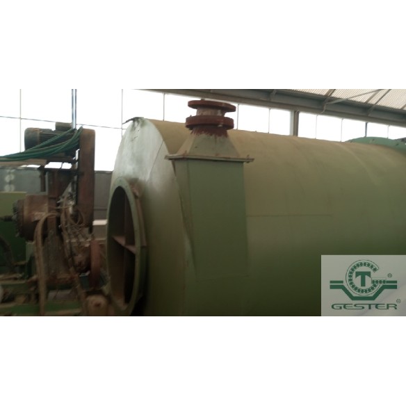 Mixing buffer silo