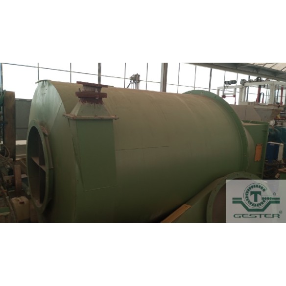 Mixing buffer silo