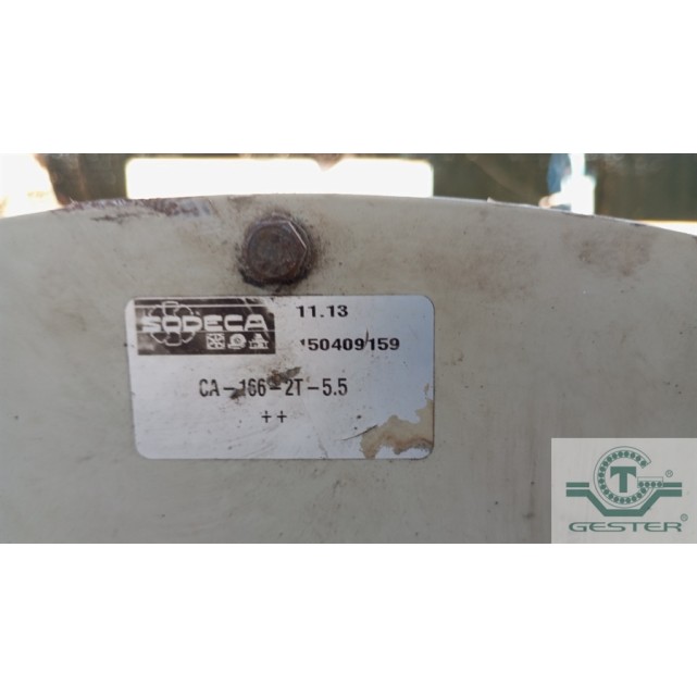 High-pressure centrifugal blower