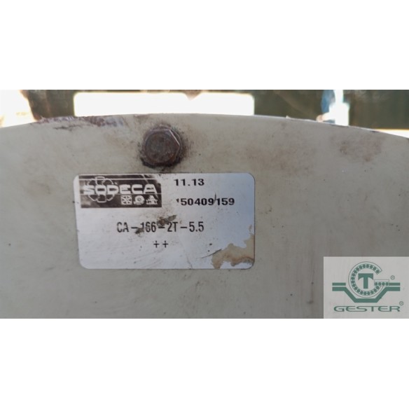 High-pressure centrifugal blower