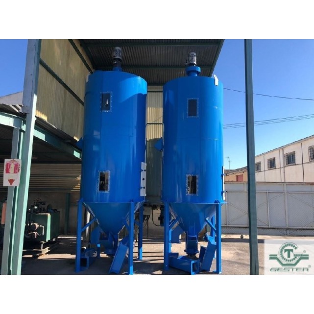 New mixer silo