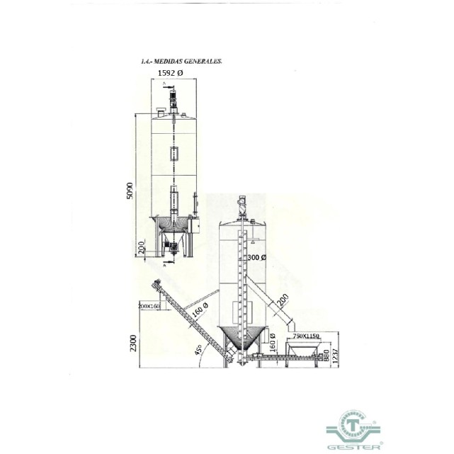 New mixer silo