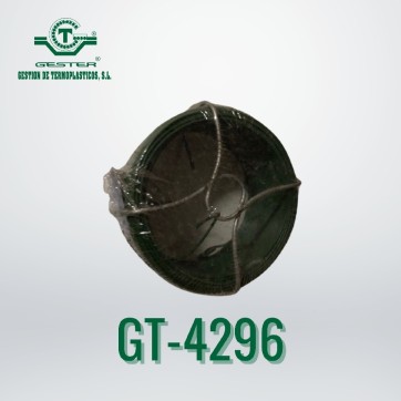 Plasticized iron wire