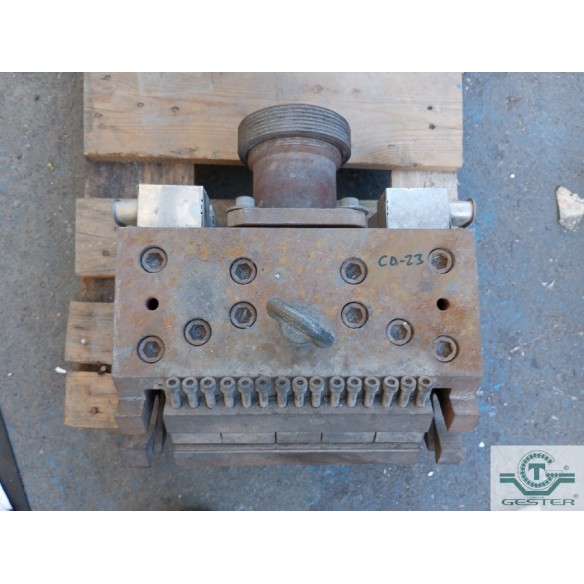 Sheet extrusion head